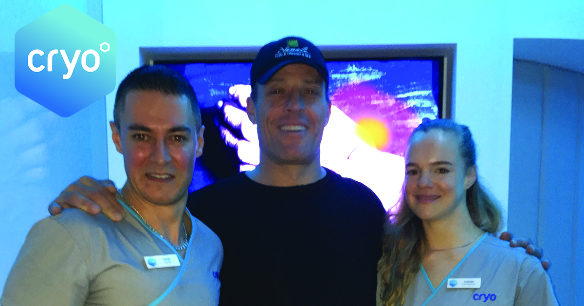 Tony Robbins trying Cryo